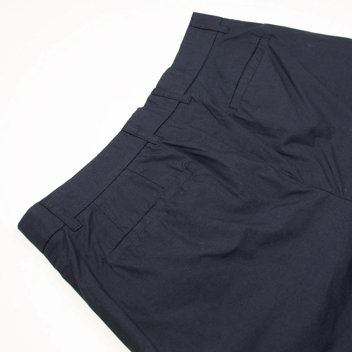 Norse Projects - Benn Typewriter Pleated Short - Dark Navy