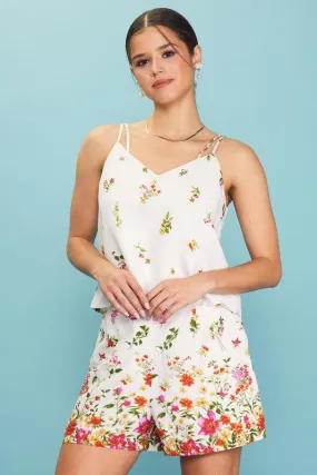 Olive and Bette's - Floral Print Tank Top