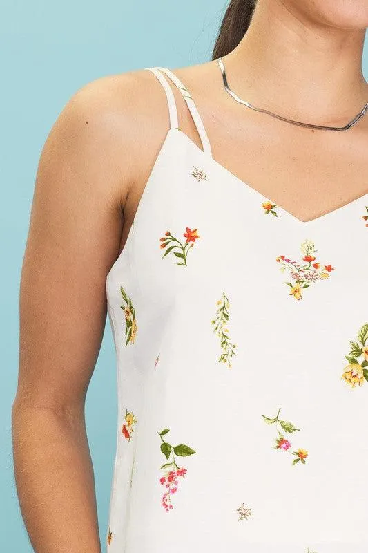 Olive and Bette's - Floral Print Tank Top