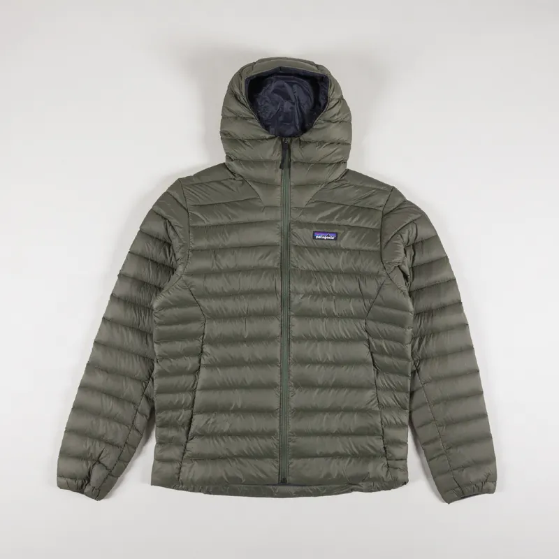 Patagonia Down Sweater Hoody Basin Green