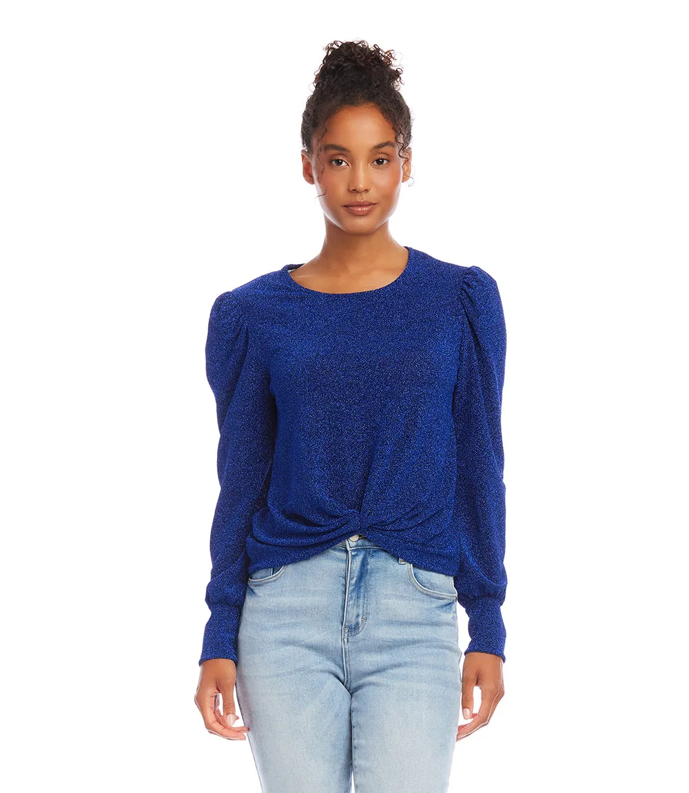 Petite Size Puff Sleeve Top