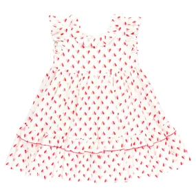 Pink Chicken - Girls Judith Dress - Paper Hearts