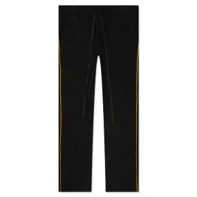 Piped Twill Pant - Black