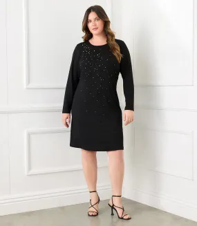 Plus Size Sparkle Sheath Dress