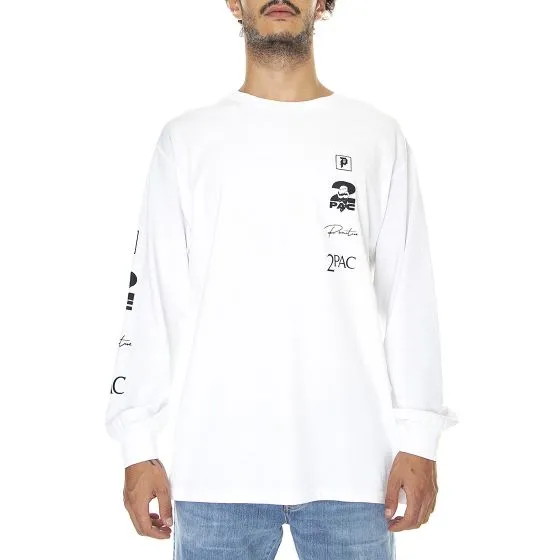 Primitive Mens Voice L/S Tee White 