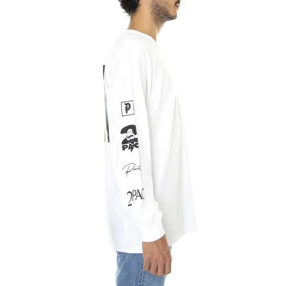 Primitive Mens Voice L/S Tee White 