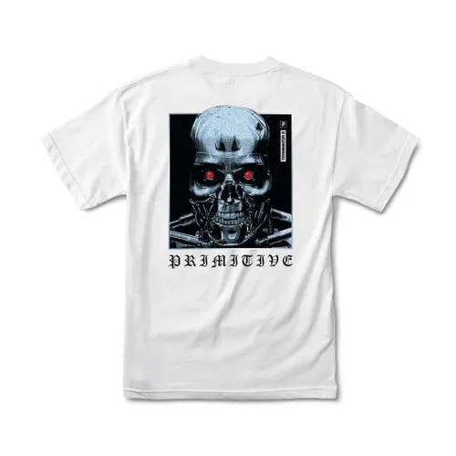 Primitive Shirt Terminator 2 Machine White