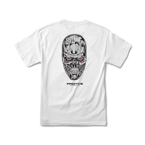 Primitive Shirt Terminator 2 Skynet White