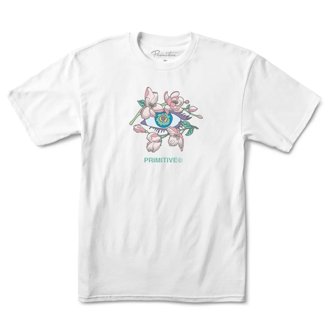 Primitive Skateboard Oracle S/S Tee White