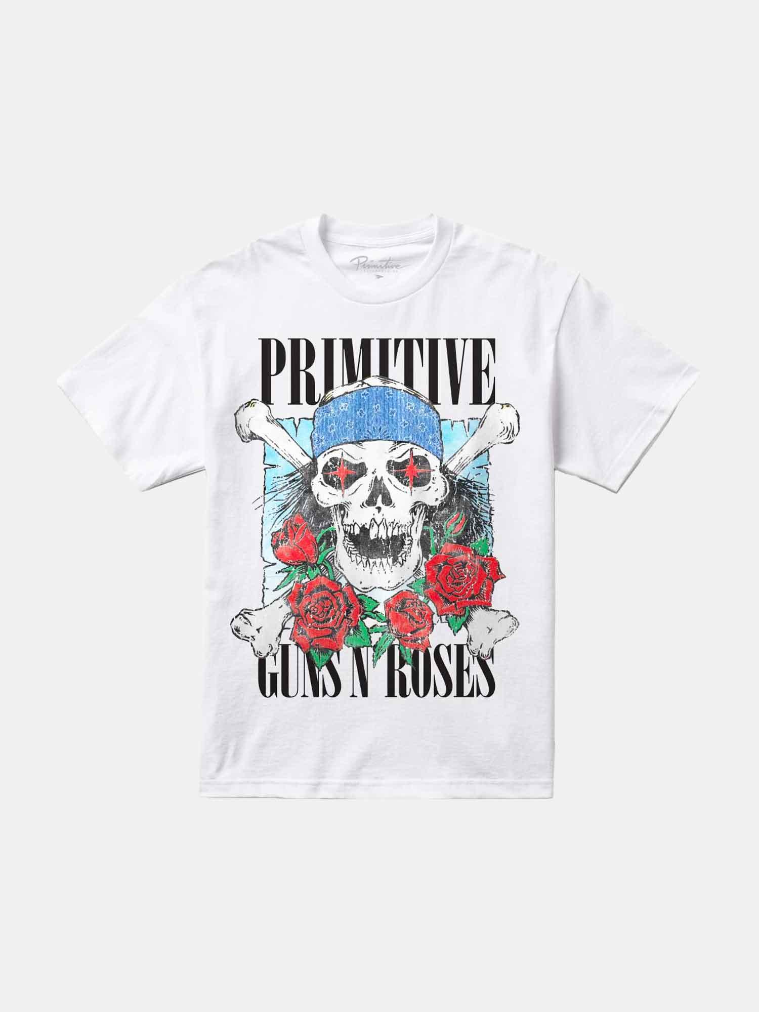 Primitive Streets Tee - White