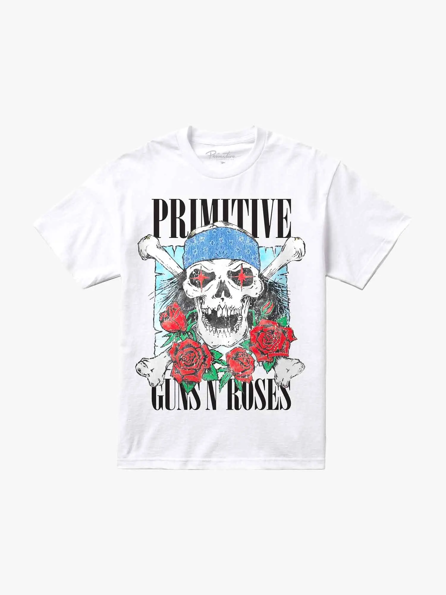 Primitive Streets Tee - White