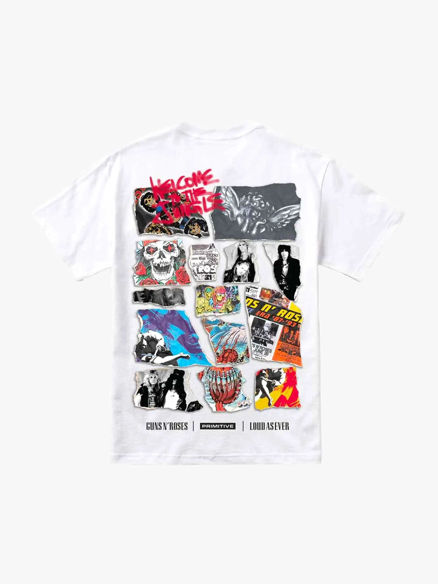 Primitive Sunset Tee - White