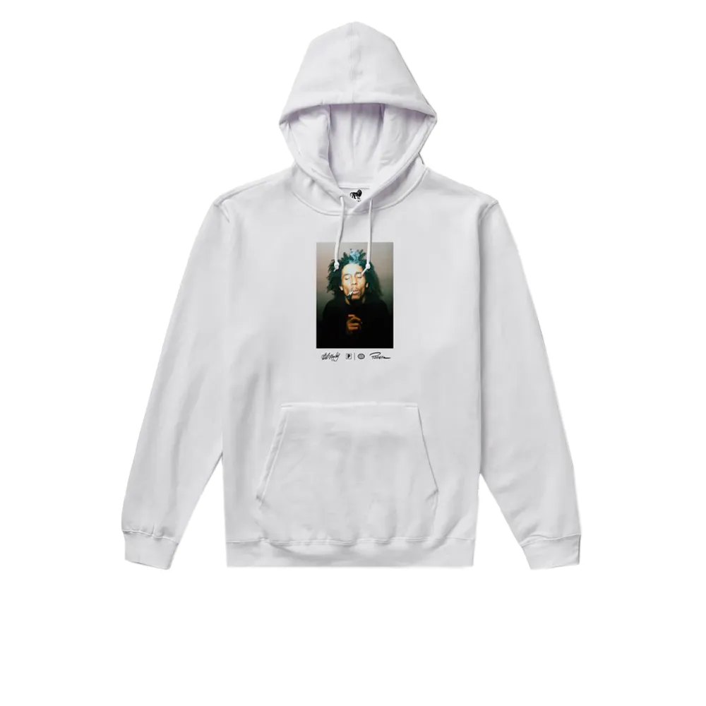 Primitive x Bob Marley Kaya Hoodie White PAPFA2286