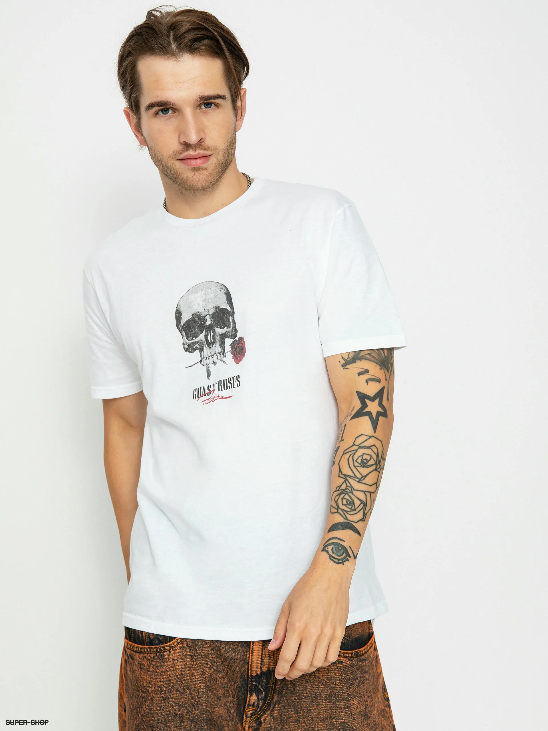 Primitive X Guns N' Roses Dont Cry T-shirt (white)