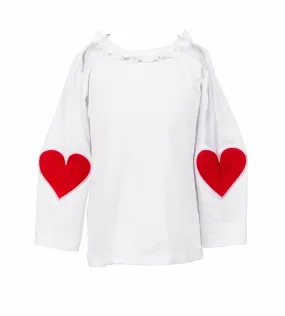 Red Heart Applique Shirt