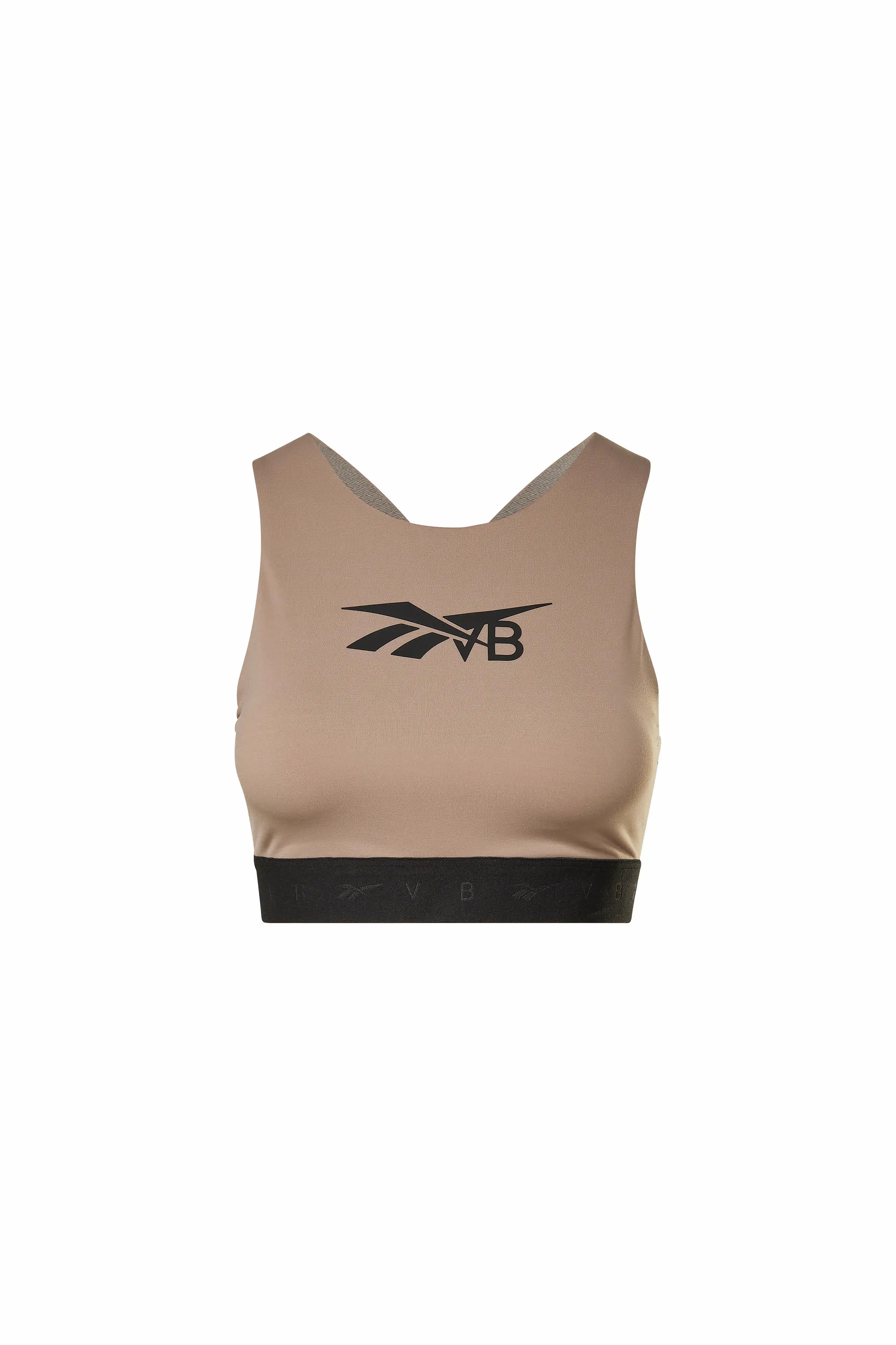 Reebok x VB Sports Bra in Stone Grey