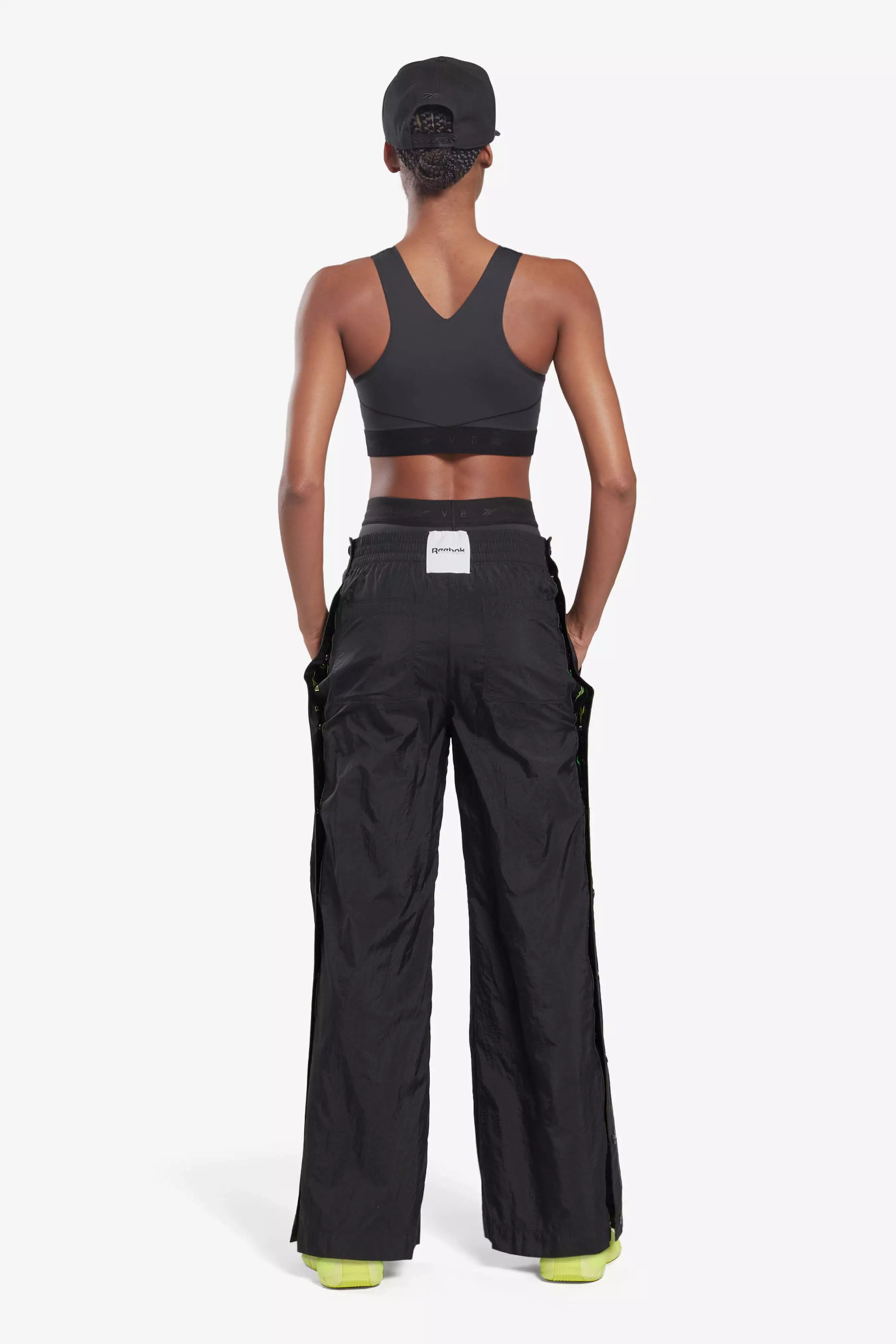 Reebok x VB Wide Leg Pants in Black