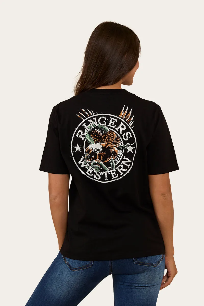 RINGERS WESTERN EYRIE WOMENS LOOSE FIT T-SHIRT