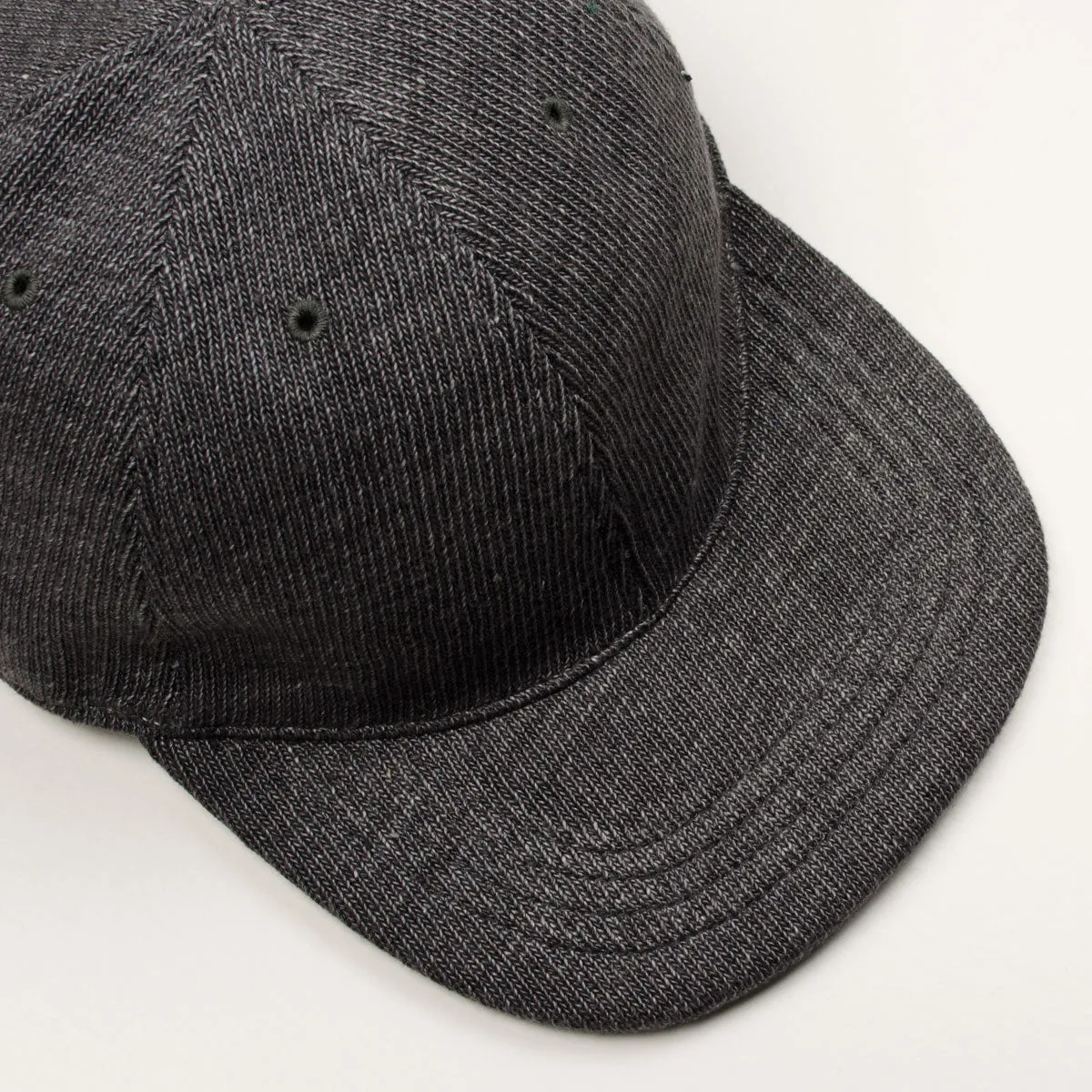 RoToTo - OG 6 Panel Knit Cap - Black Denim