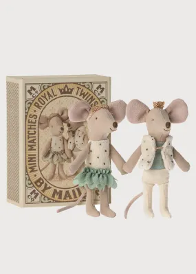 Royal Twin Mice in Matchbox