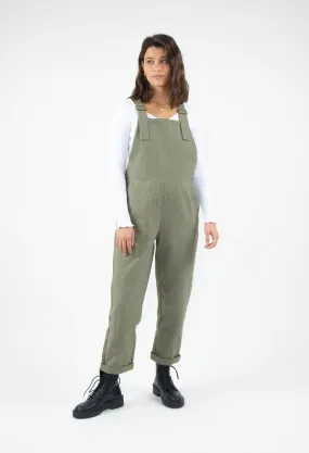 Rusty USA Rundown Jumpsuit Olive