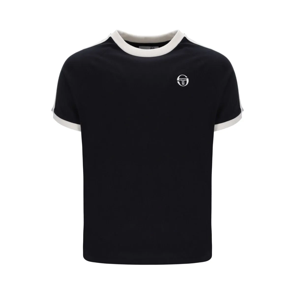 Sergio Tacchini Hadow Logo T-Shirt Black