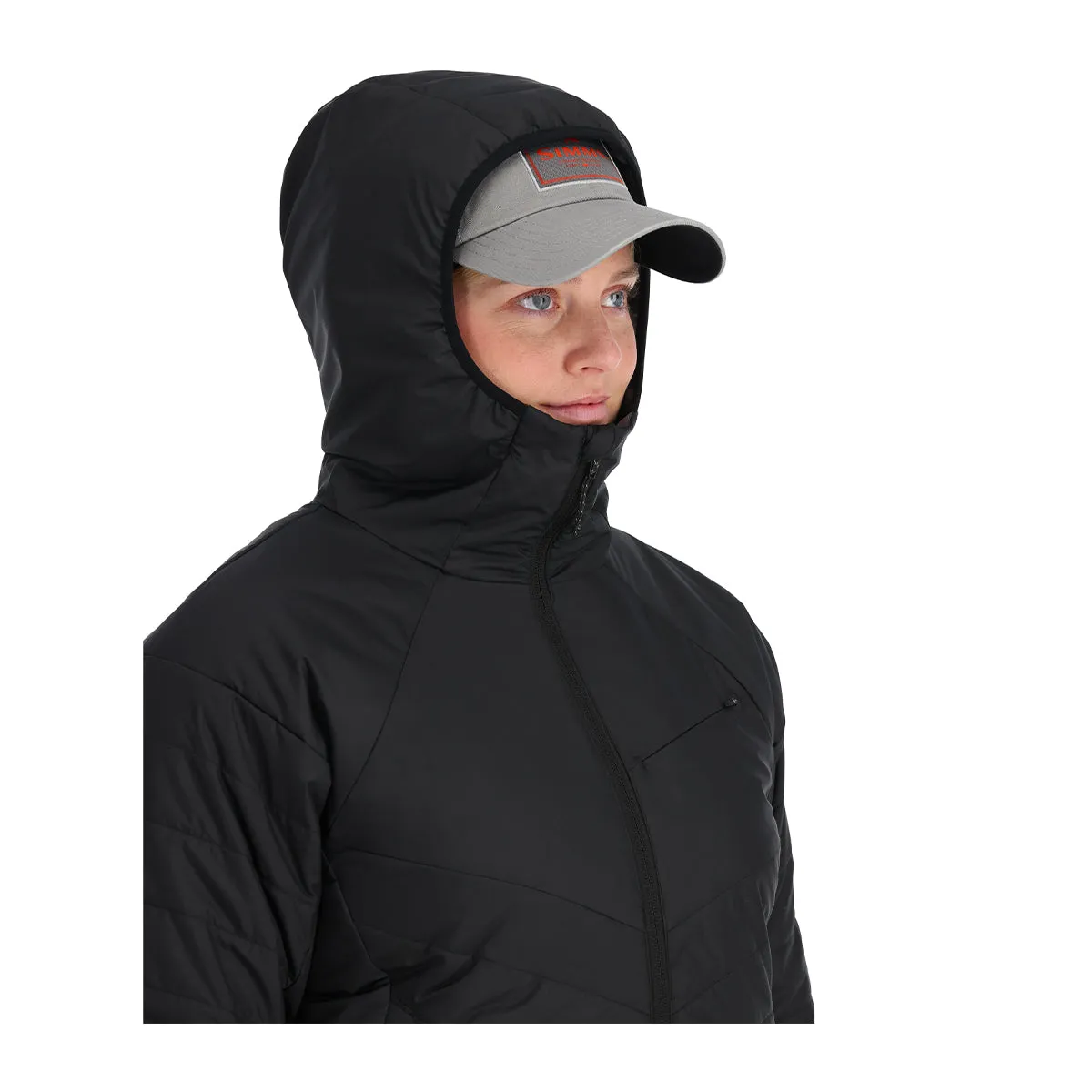 Simms Womens Fall Run Hoody Black