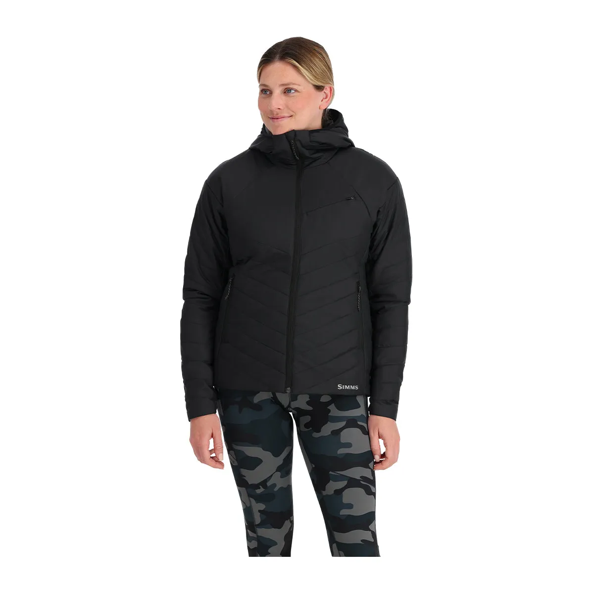 Simms Womens Fall Run Hoody Black