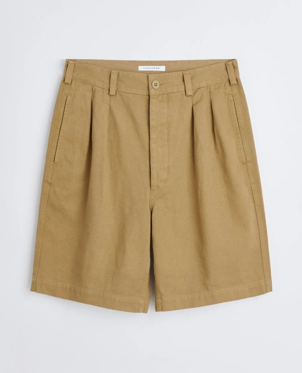 Sunflower PLEATED SHORTS Khaki SS24