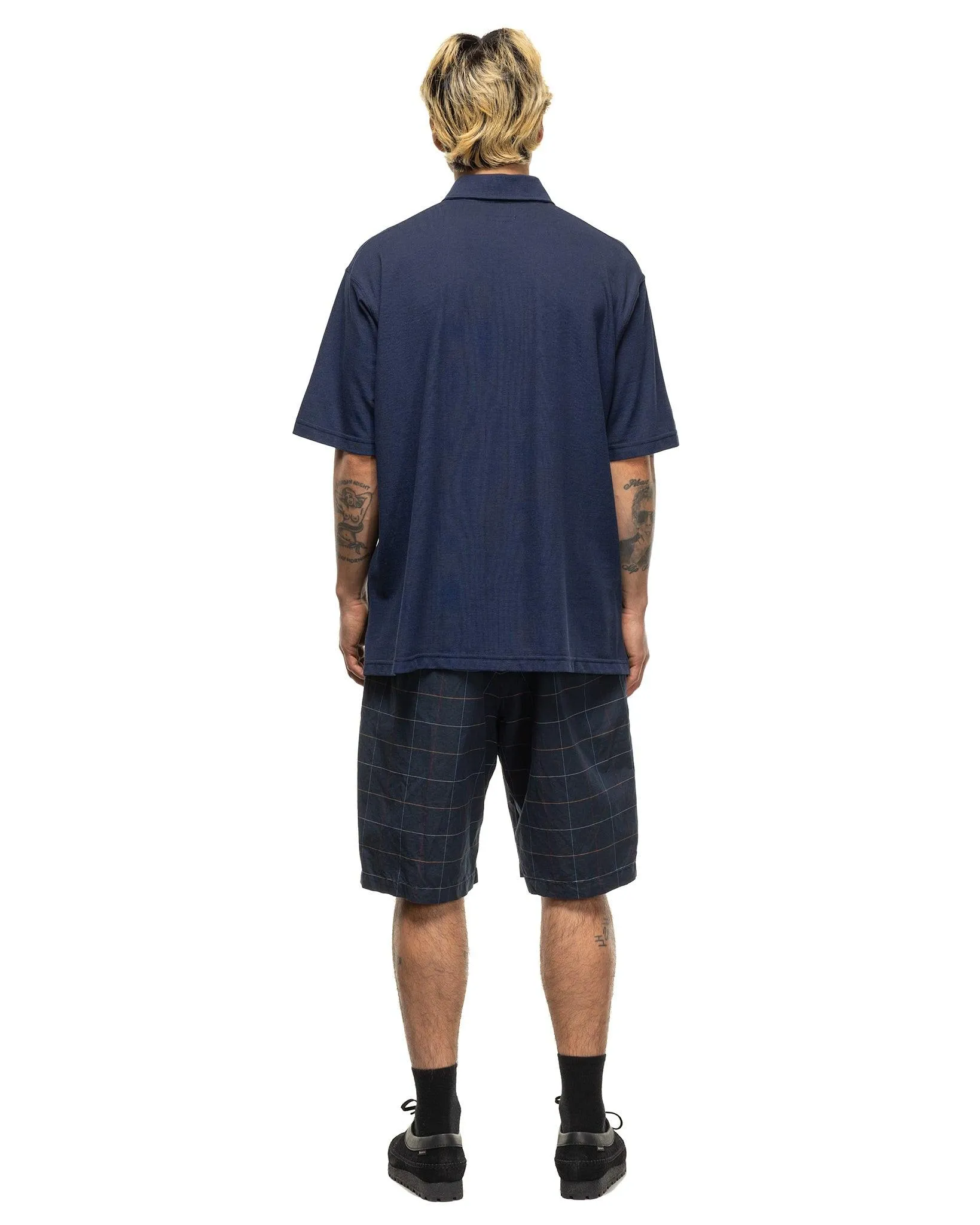 Sunset Short CL Windowpane Navy