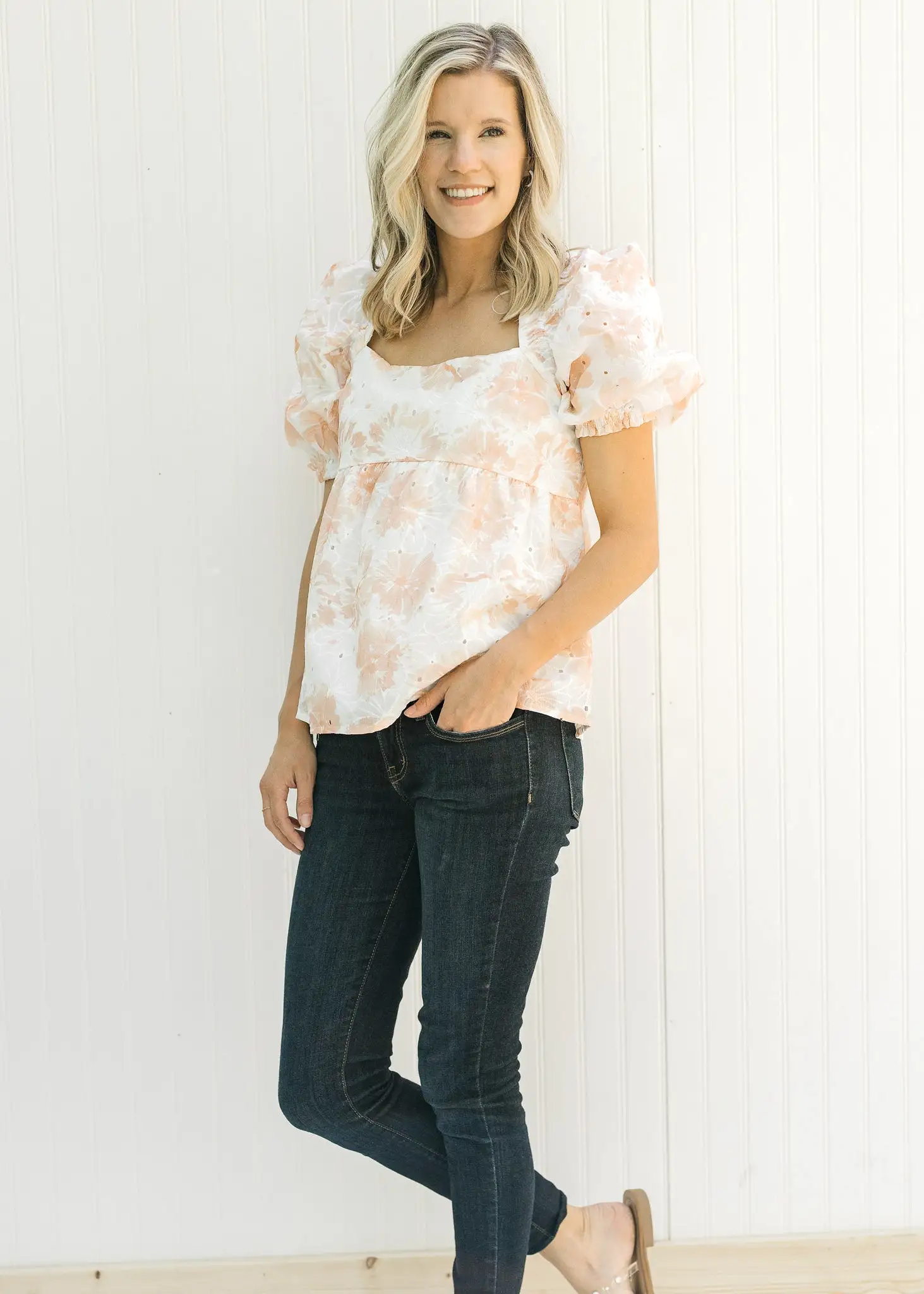 Sunsets Floral Top