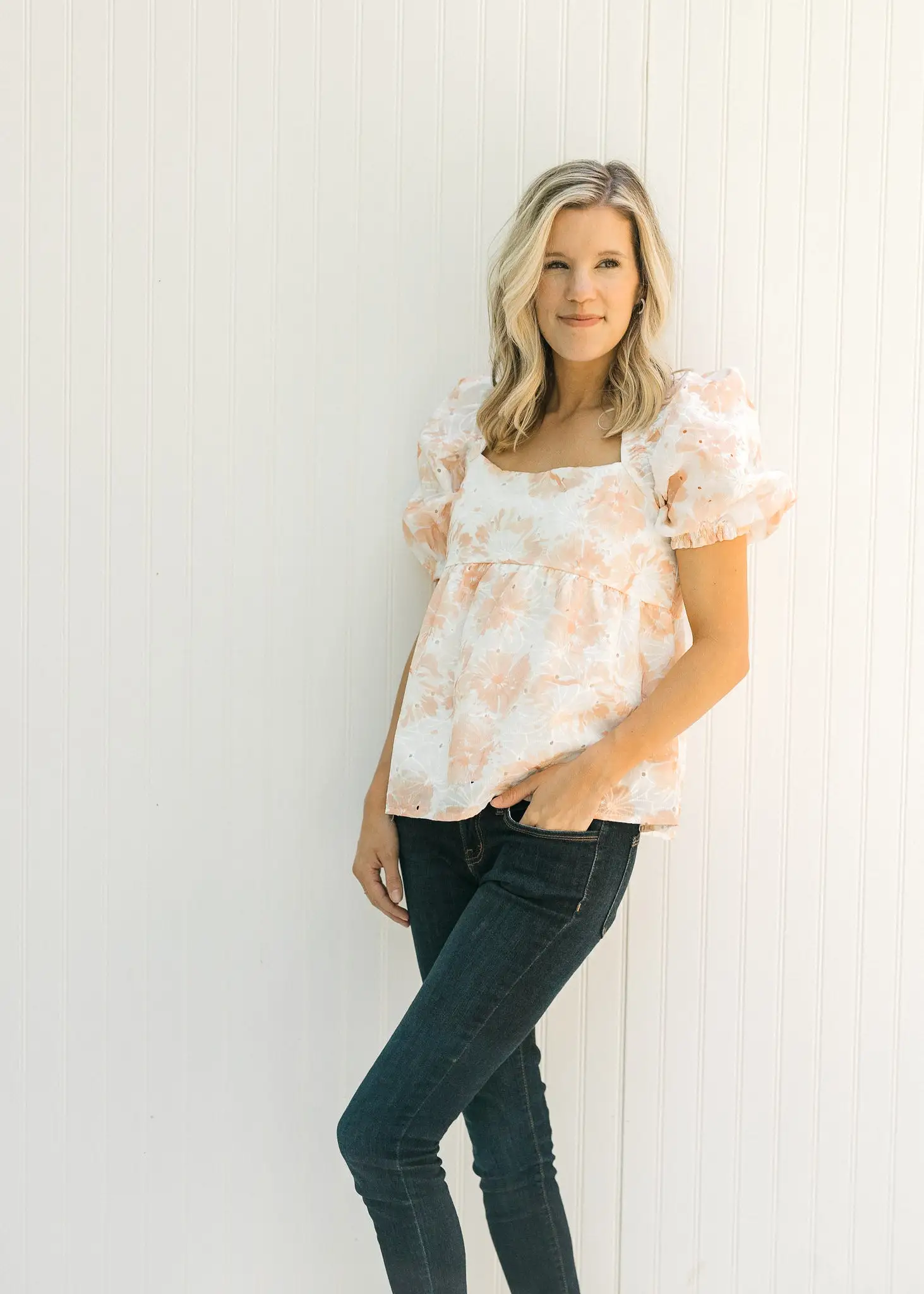 Sunsets Floral Top