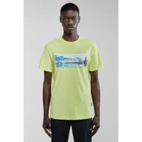 T-Shirt a Maniche Corte uomo Giallo