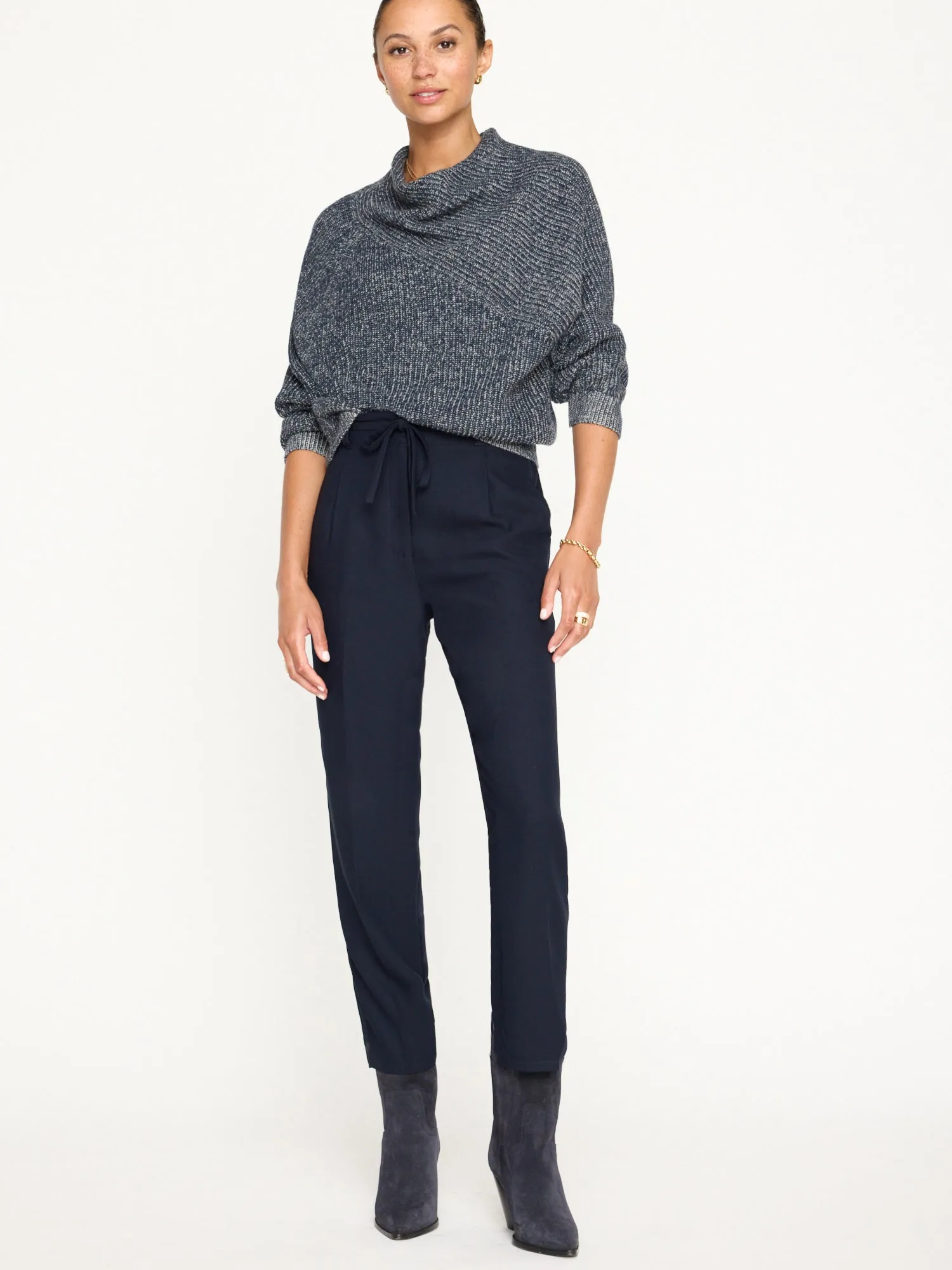 The Leith Plaited Sweater