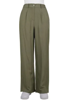 THOMAS COOK WOMENS ISABEL LINEN PANT (KHAKI)