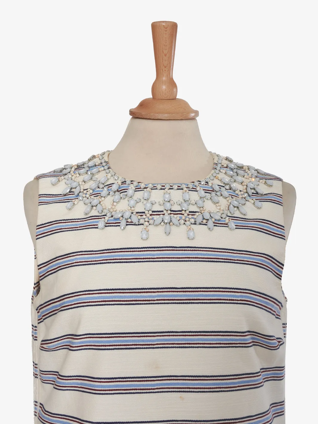 Tory Burch jeweled midi dress