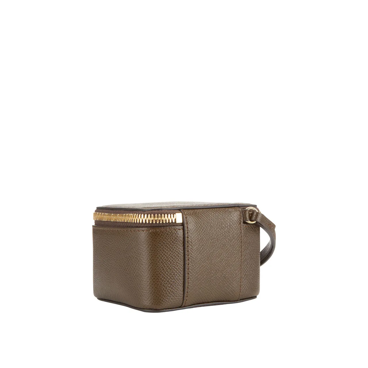 VICTORIA BECKHAM Micro Vanity Cube Bag - Khaki