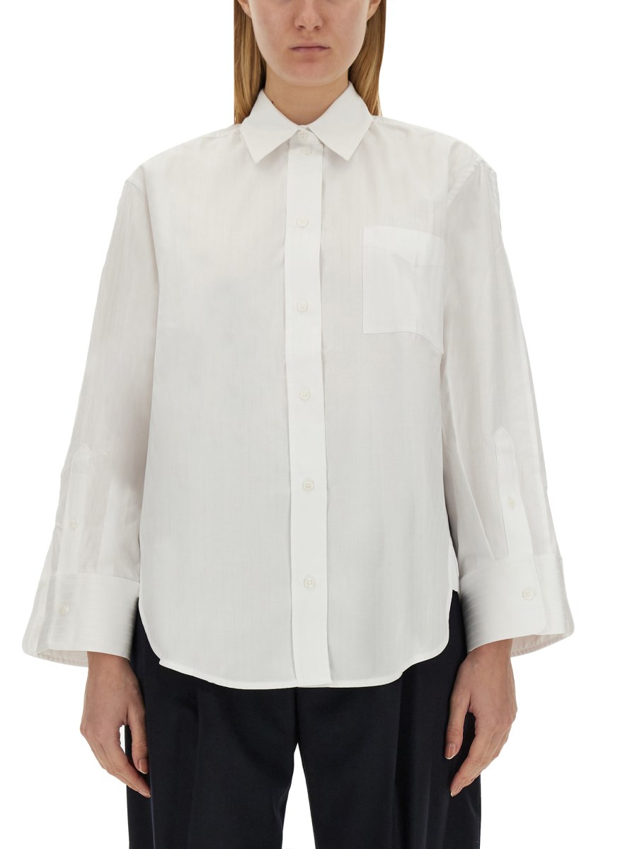 VICTORIA BECKHAM    OVERSIZED COTTON SHIRT