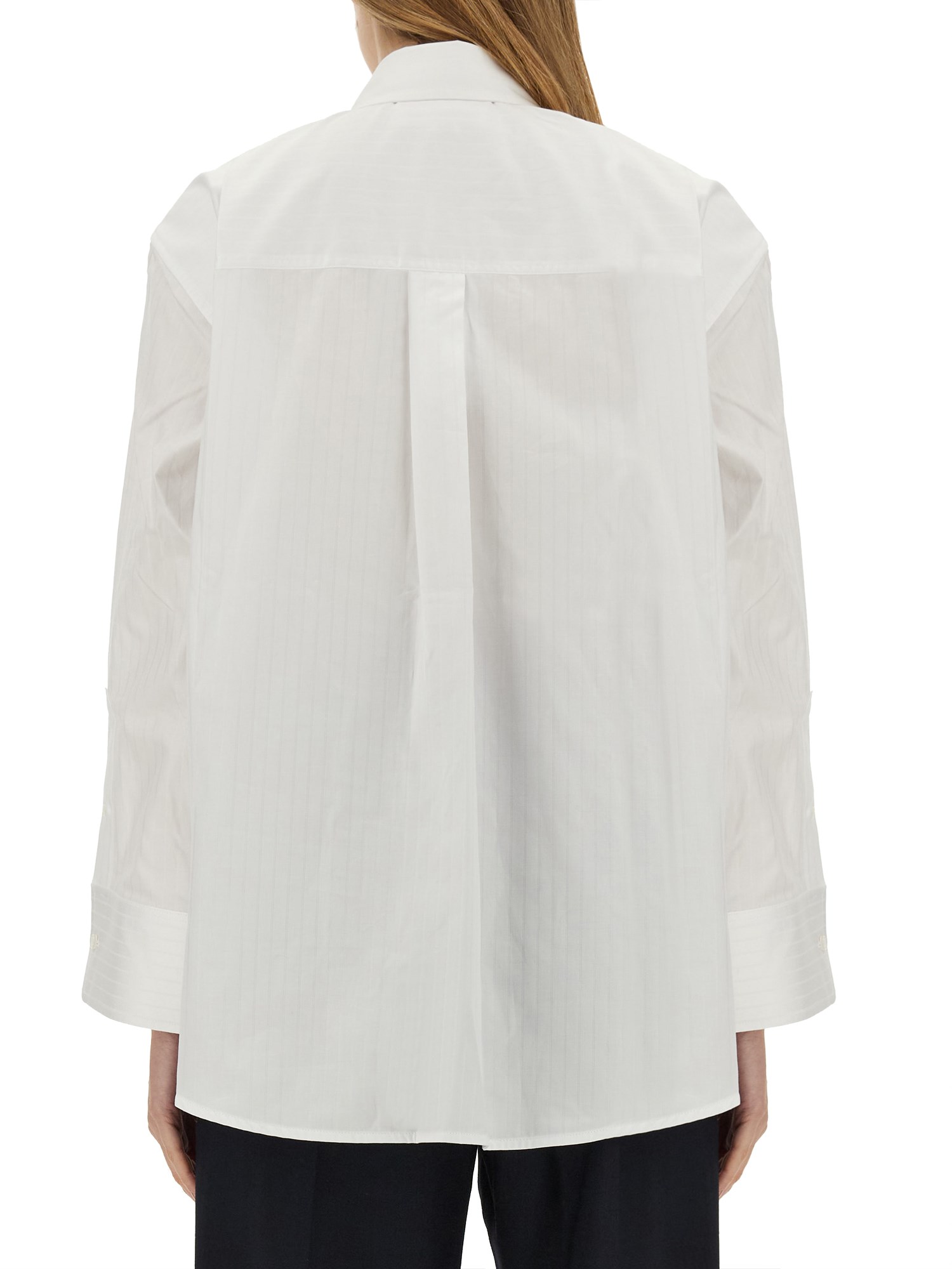 VICTORIA BECKHAM    OVERSIZED COTTON SHIRT