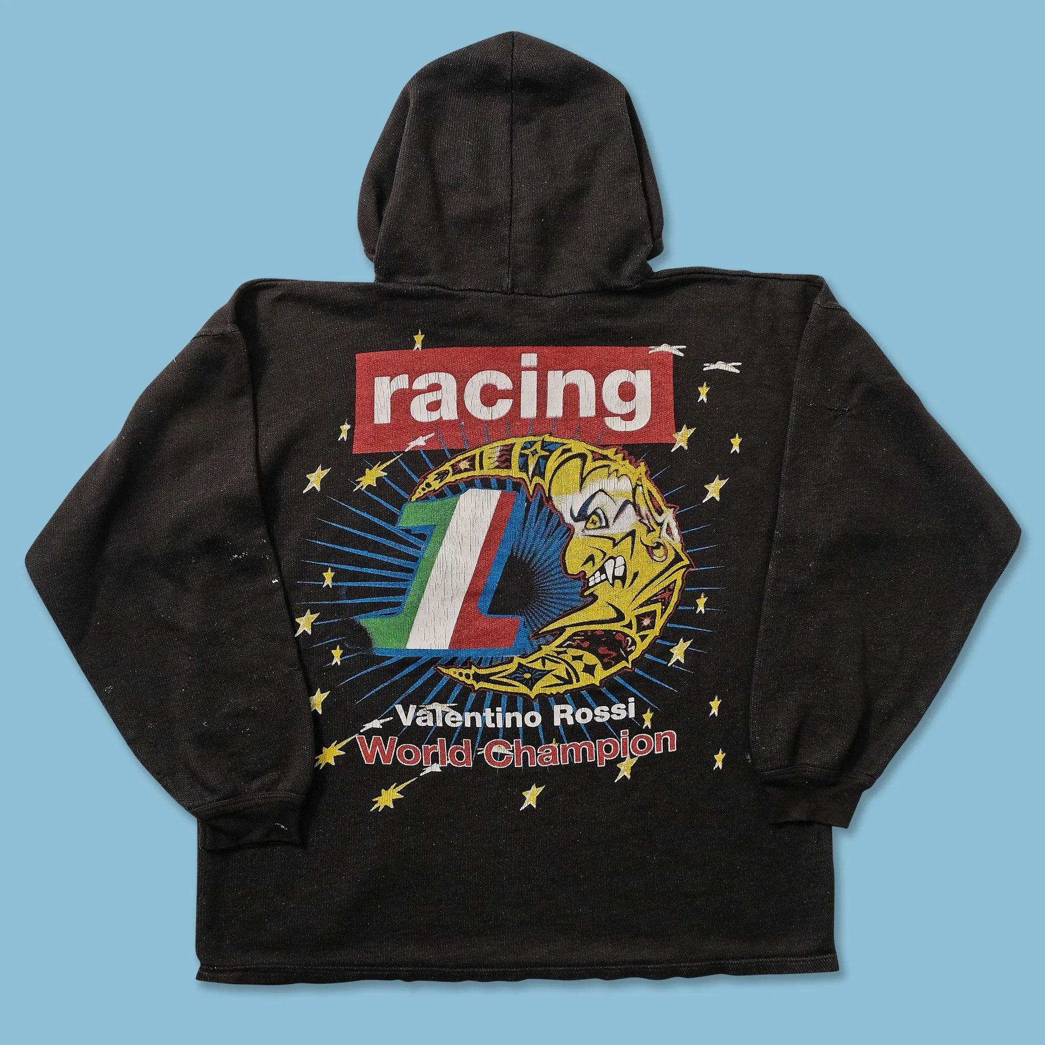 Vintage Valentino Rossi Longsleeve Hoody Small