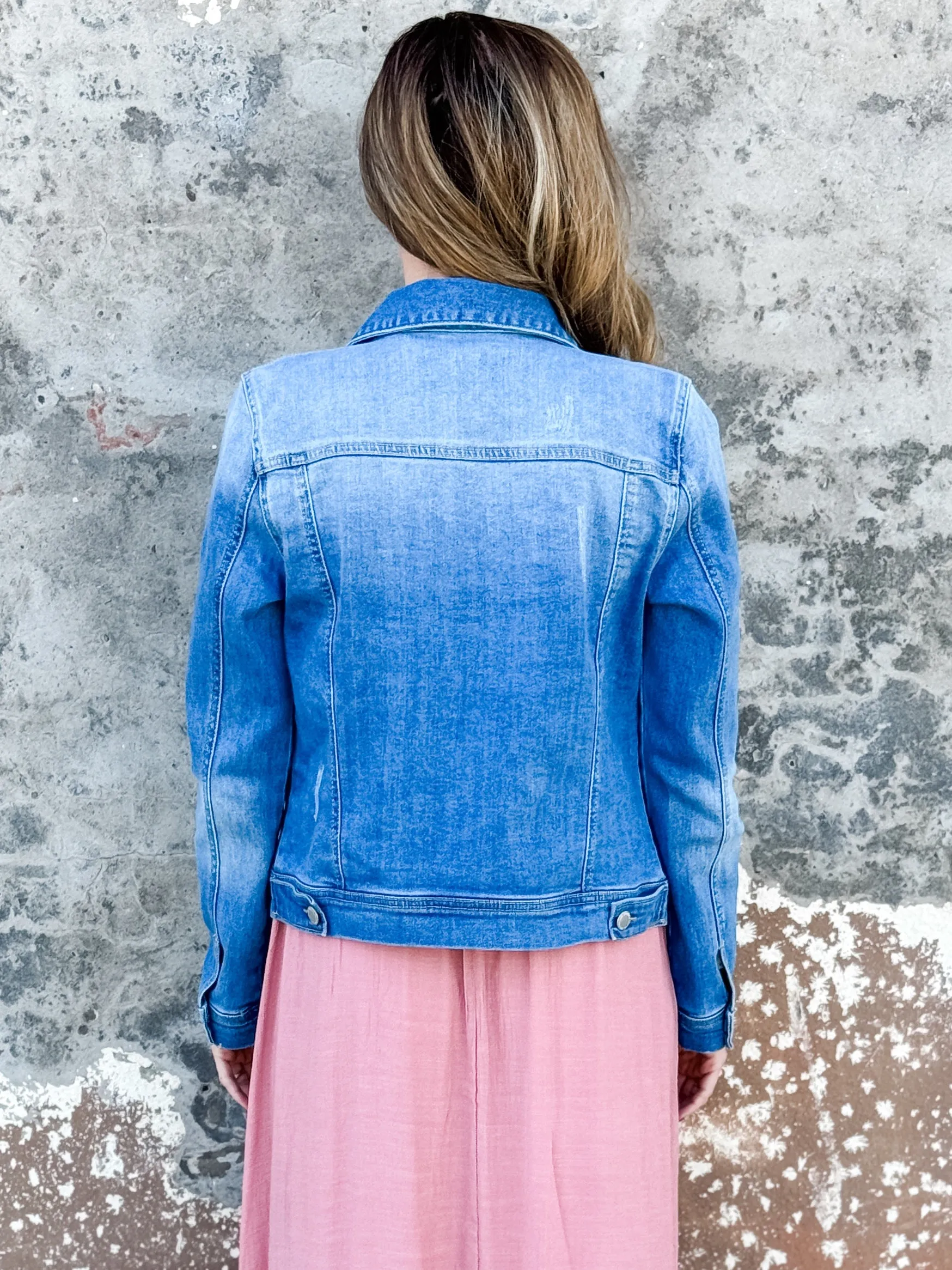 Vintage Washed Denim Jacket