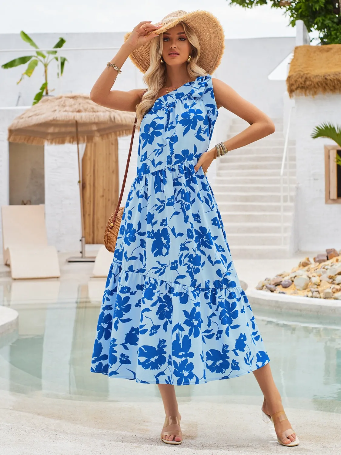 VIOLETTA SUMMER MIDI DRESS