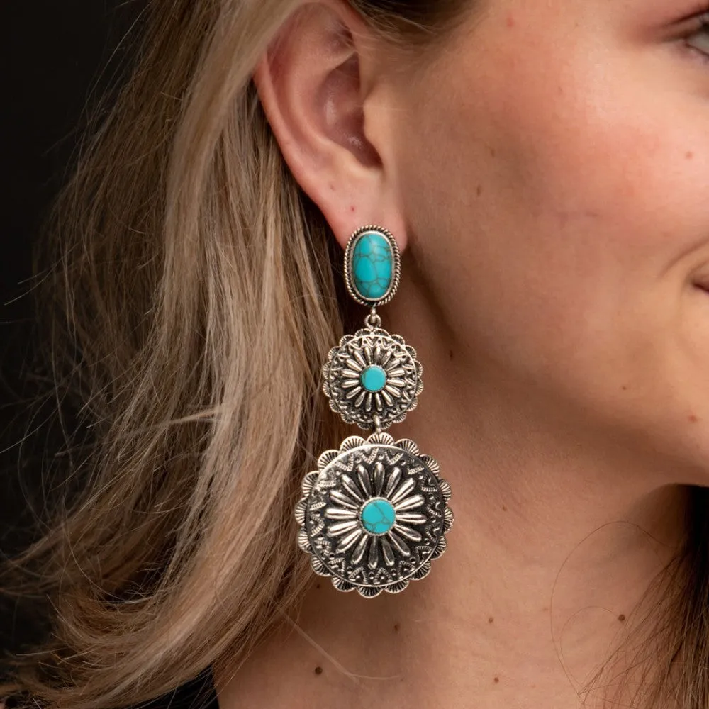 West & Co. Womens The Reno Earrings | Western Accessories