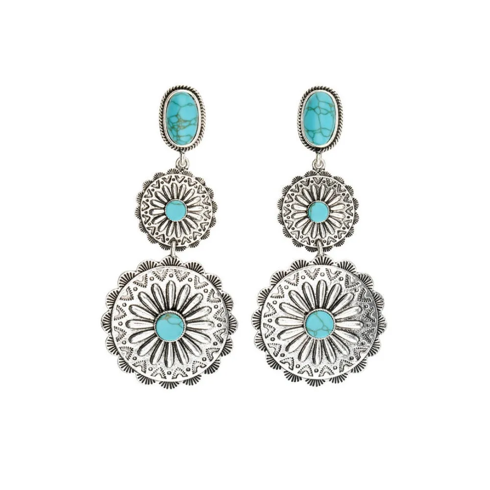 West & Co. Womens The Reno Earrings | Western Accessories