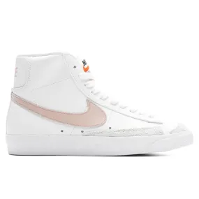 Women's Blazer Mid '77 - White/Pink Oxford