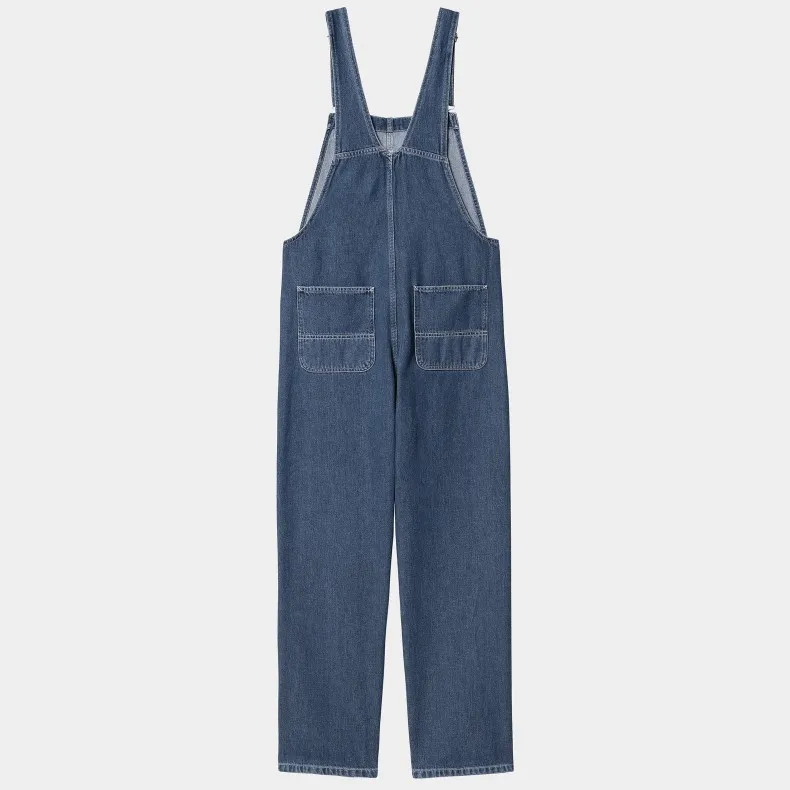 Women's Carhartt WIP Bib Overall (Blue Stone Washed)