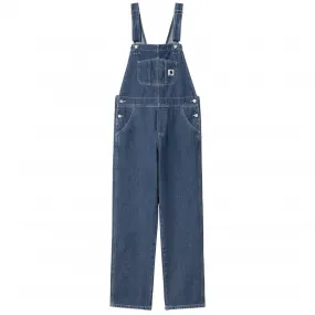 Women's Carhartt WIP Bib Overall (Blue Stone Washed)