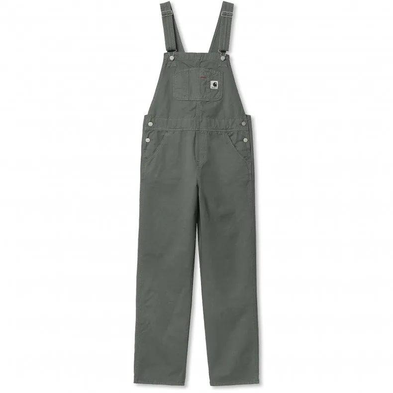 Women's Carhartt WIP Bib Overall Straight (Park Garment Dyed)