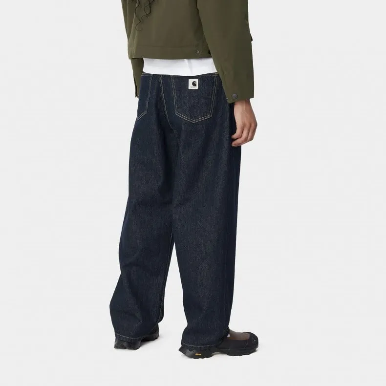 Women's Carhartt WIP Brandon Pant (Blue Rinsed)