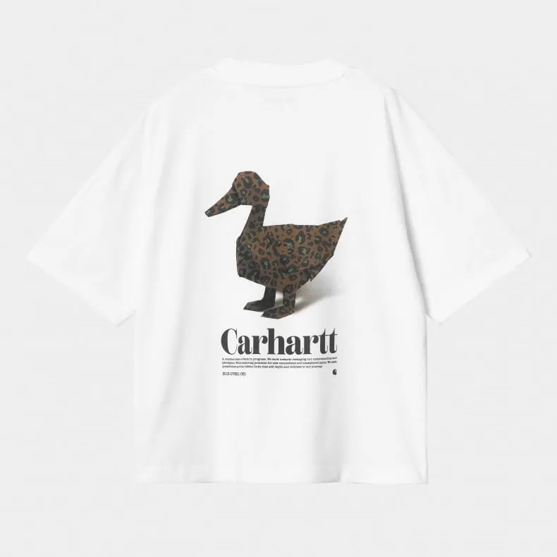 Women's Carhartt WIP Fold Leo T-Shirt (White)